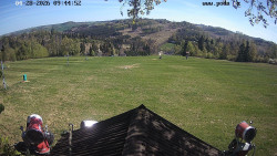 Sjezdovka, panorama východ