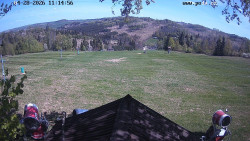 Sjezdovka, panorama východ