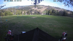 Sjezdovka, panorama východ