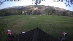 Sjezdovka, panorama východ