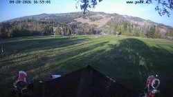 Sjezdovka, panorama východ