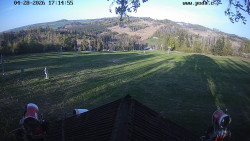 Sjezdovka, panorama východ