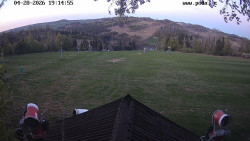 Sjezdovka, panorama východ