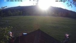 Sjezdovka, panorama východ