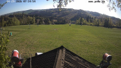 Sjezdovka, panorama východ