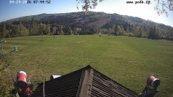 Sjezdovka, panorama východ