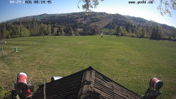 Sjezdovka, panorama východ