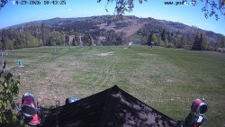 Sjezdovka, panorama východ