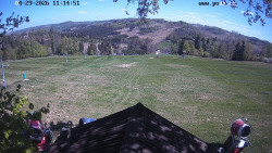 Sjezdovka, panorama východ