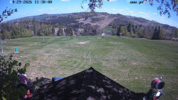 Sjezdovka, panorama východ