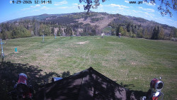 Sjezdovka, panorama východ