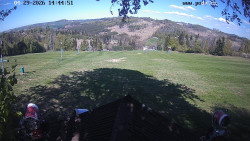Sjezdovka, panorama východ