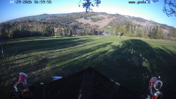 Sjezdovka, panorama východ