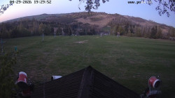 Sjezdovka, panorama východ
