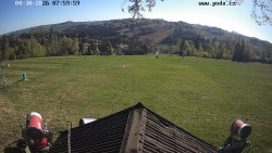 Sjezdovka, panorama východ