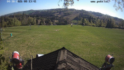 Sjezdovka, panorama východ