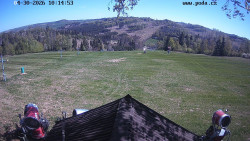 Sjezdovka, panorama východ