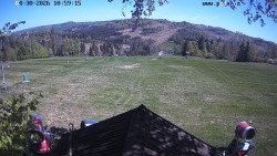 Sjezdovka, panorama východ