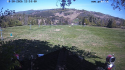 Sjezdovka, panorama východ