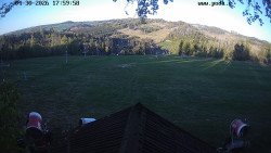 Sjezdovka, panorama východ