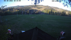 Sjezdovka, panorama východ