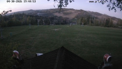 Sjezdovka, panorama východ