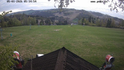 Sjezdovka, panorama východ