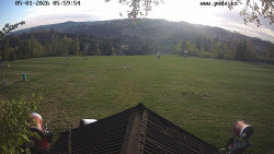 Sjezdovka, panorama východ