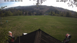 Sjezdovka, panorama východ