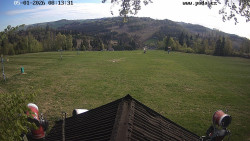 Sjezdovka, panorama východ