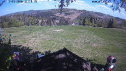 Sjezdovka, panorama východ