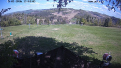Sjezdovka, panorama východ
