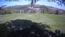 Sjezdovka, panorama východ