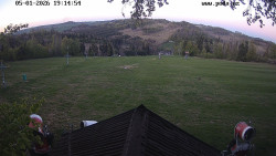 Sjezdovka, panorama východ