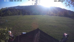 Sjezdovka, panorama východ