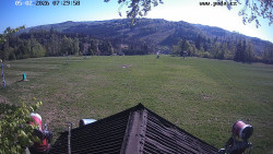 Sjezdovka, panorama východ