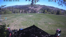 Sjezdovka, panorama východ