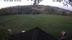 Sjezdovka, panorama východ