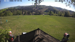 Sjezdovka, panorama východ