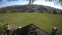 Sjezdovka, panorama východ