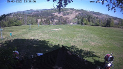 Sjezdovka, panorama východ