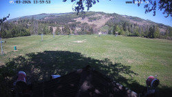 Sjezdovka, panorama východ