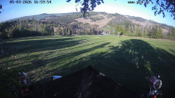 Sjezdovka, panorama východ