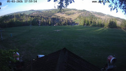 Sjezdovka, panorama východ