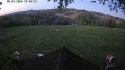 Sjezdovka, panorama východ