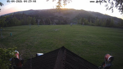 Sjezdovka, panorama východ