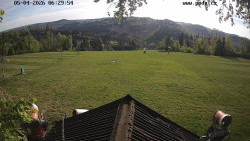 Sjezdovka, panorama východ