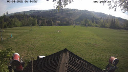 Sjezdovka, panorama východ