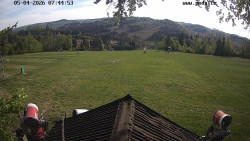 Sjezdovka, panorama východ