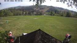 Sjezdovka, panorama východ